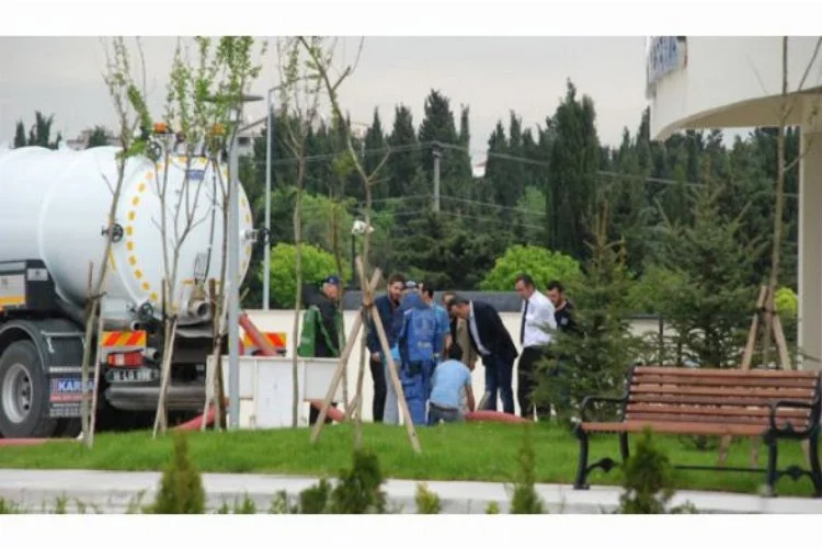 Bursa'da yeni açılan hastanede şaşkına çeviren olay