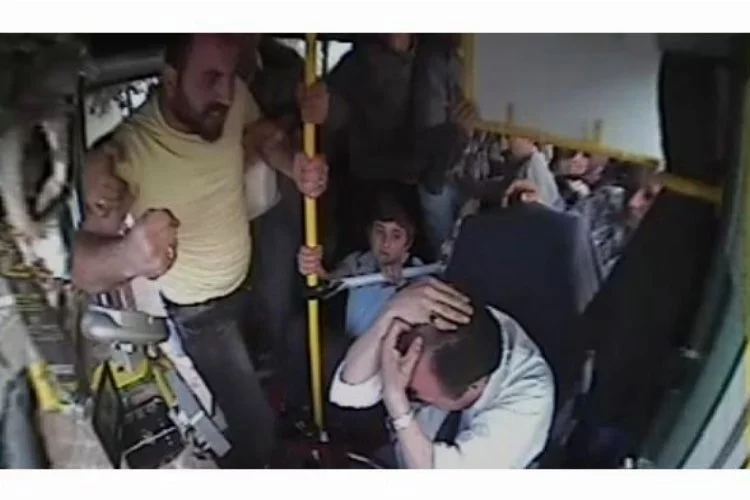 Bursa'nın konuştuğu dayakçı yolcu yakalandı... Otobüs şoförünü fena dövmüştü