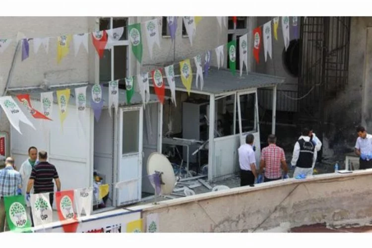 HDP binalarına saldıran zanlının kimliği tespit edildi