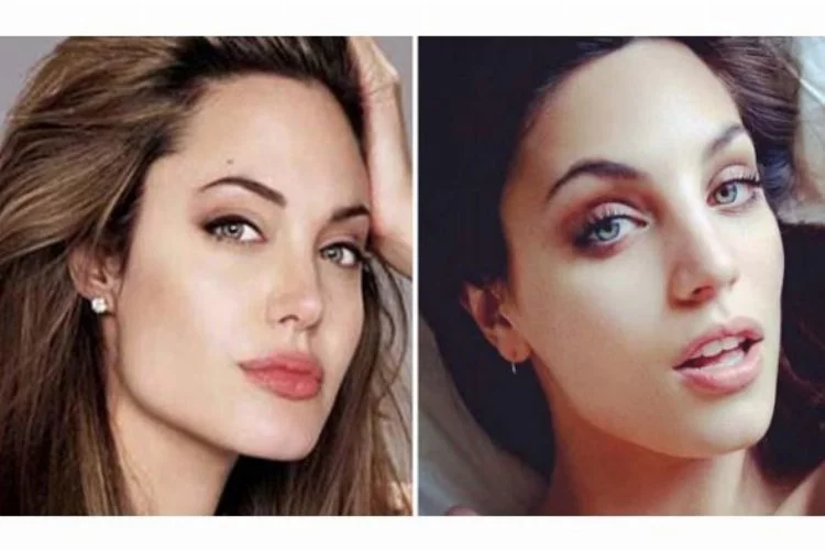 Angelina Jolie'ye benzerliği sayesinde zengin oldu