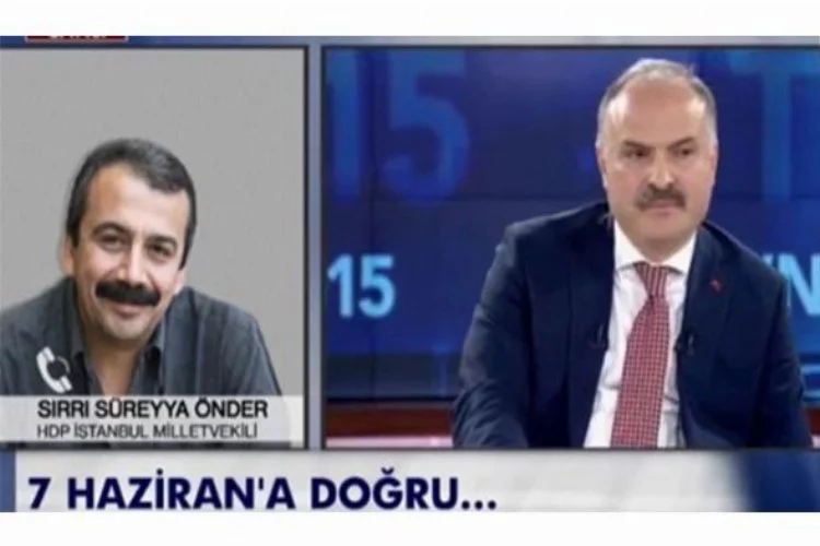 Sırrı Süreyya Önder'den şok çıkış! Konuşma lan