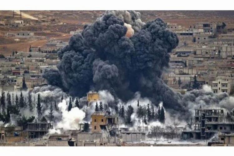 Kobani'de patlama...8 ölü, 38 yaralı