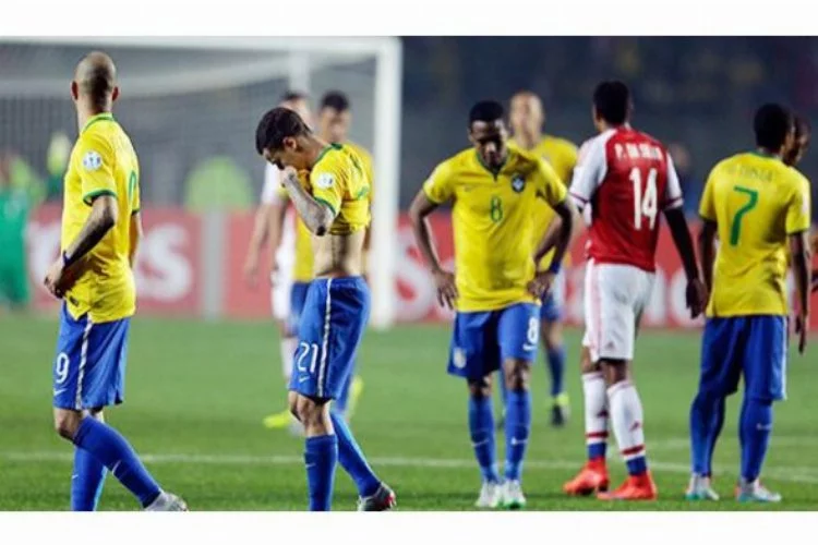 Brezilya kupaya ağlaya ağlaya veda etti