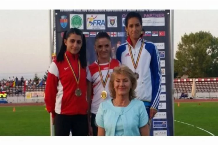 Osmangazi Belediyesporlu atlet Balkan ikincisi