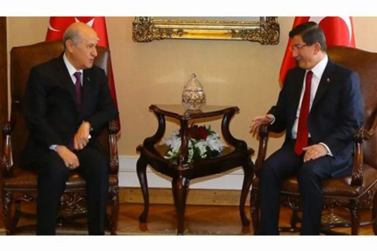 Başbakan Davutoğlu Bahçeli'den randevu talep etti