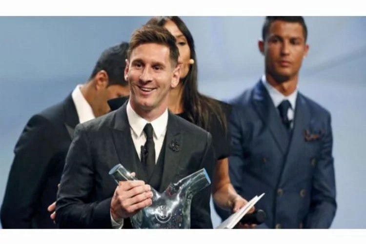 Avrupa'nın en iyisi Messi oldu