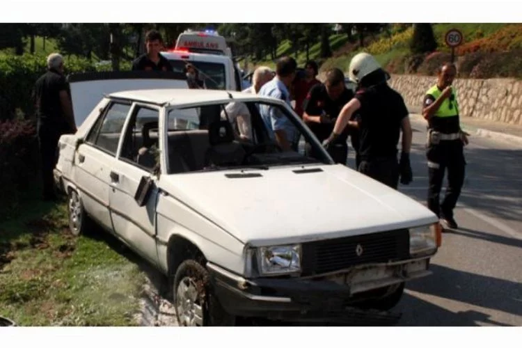 Bursa'da tatil yolunda kaza