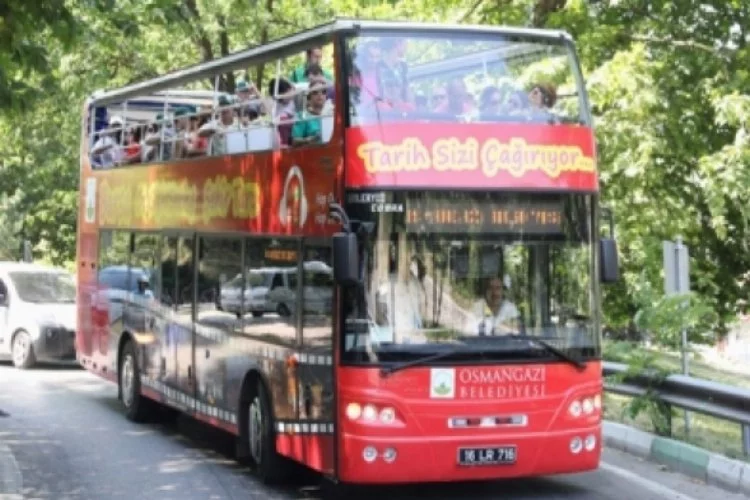 Turistler ve Bursalılar bu otobüsü sevdi