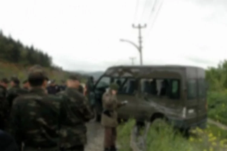Foça'da askeri araca saldırı: 1 şehit