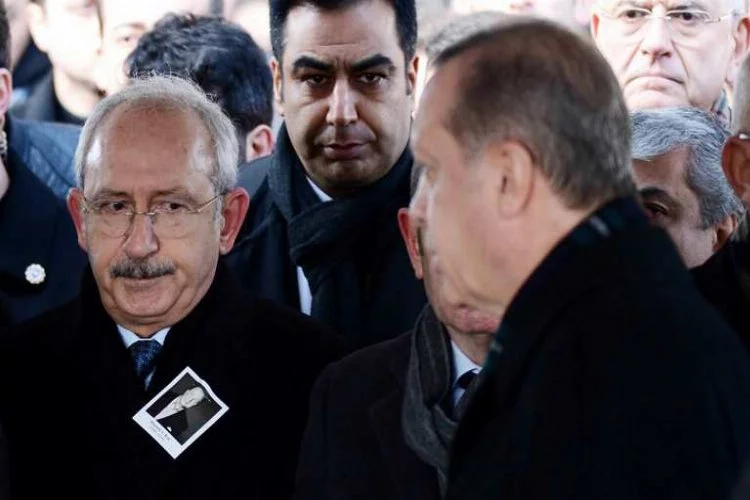 Erdoğan ve Kılıçdaroğlu cenazede selamlaşmadı