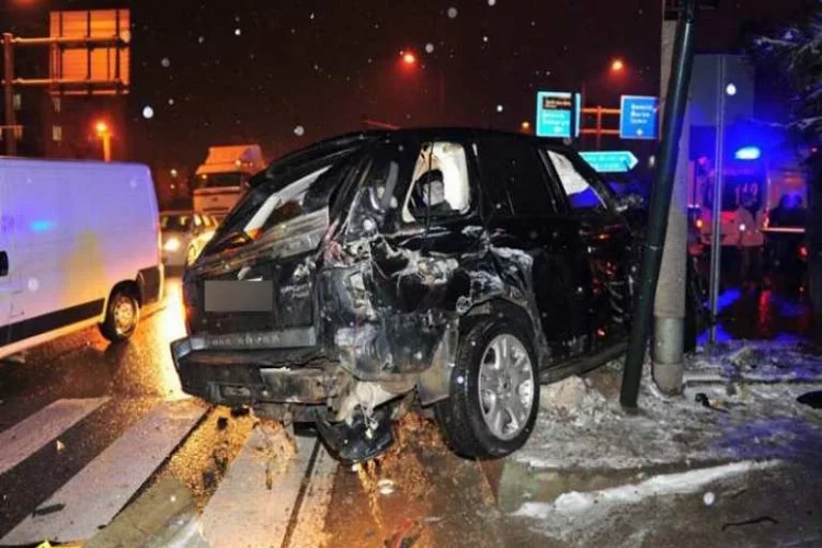 Bursa'da ehliyetsiz sürücü lüks aracıyla dehşet saçtı