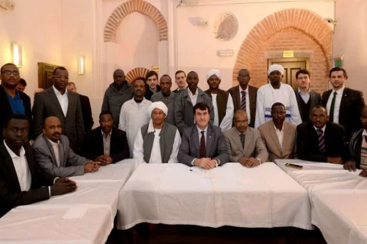 Mustafa Dündar Sudanlı başkanları ağırladı