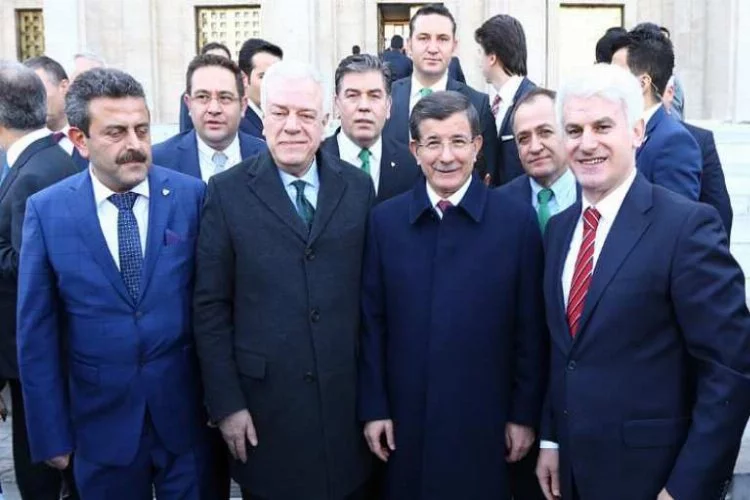 Bursaspor yönetimi  Başbakan Davutoğlu ile bir araya geldi