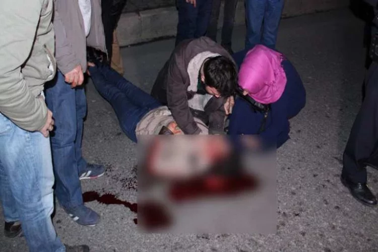 Halk otobüsünün çarptığı genç kız ağır yaralandı  