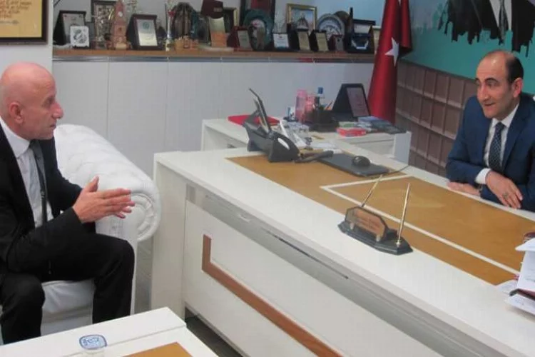 İMO Başkan Adayı Poyraz'dan Başkan Edebali'ye ziyaret