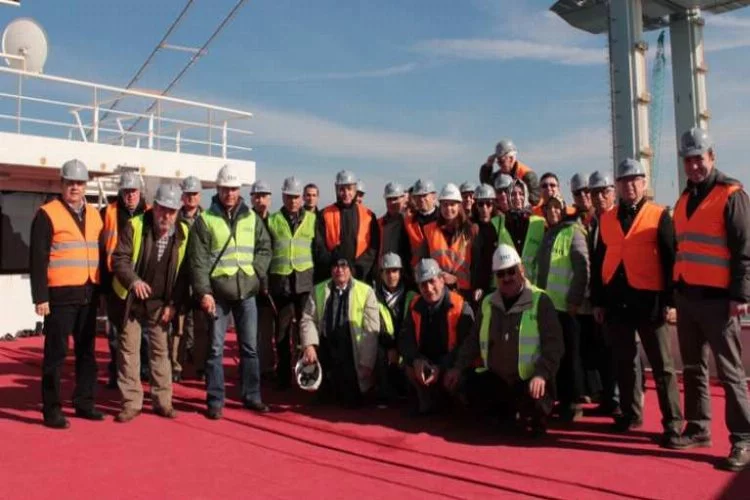 İMO Bursa üyeleri Körfez Köprüsü'ne hayran kaldı