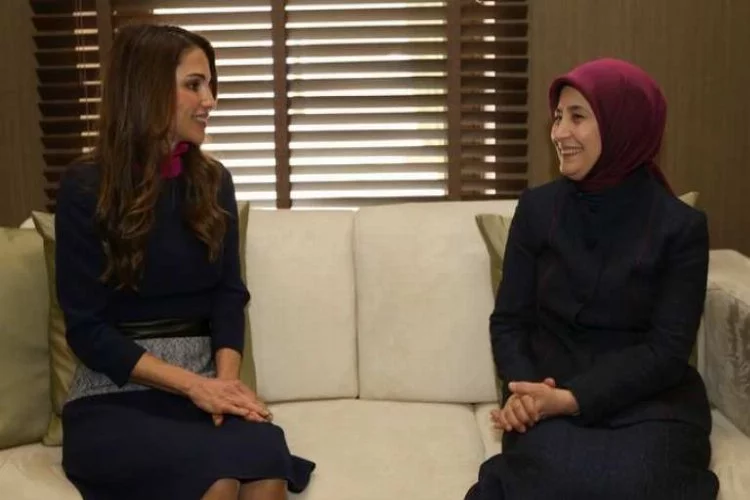 Kraliçe Rania'dan destek mesajı