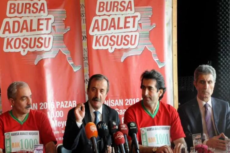 Bursa'da avukatlar 'Adalet Koşusu' yapacak