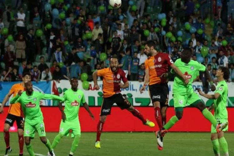 Galatasaray Rize'de finale göz kırptı