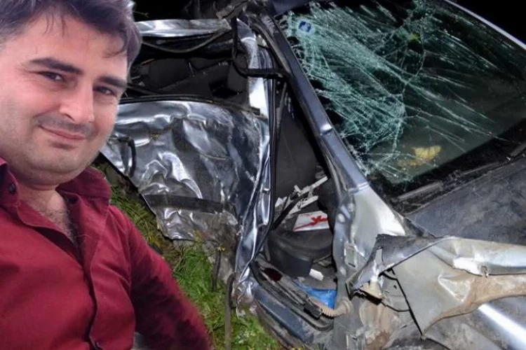 Bursa'da korkunç kaza! 1 ölü 1 yaralı