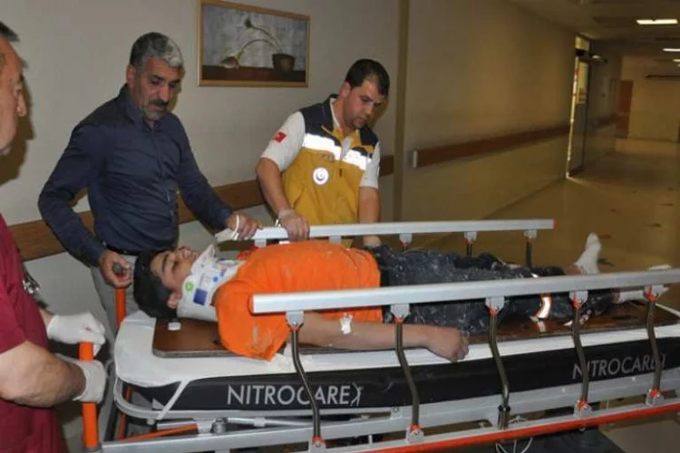 Bursa'da boş havuza düşen işçi ölümden döndü