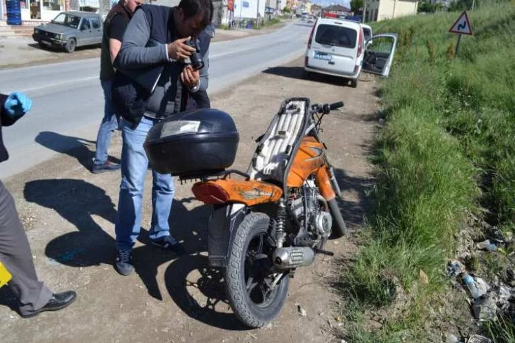 Bursa'da çalıntı motosikleti muhtar buldu