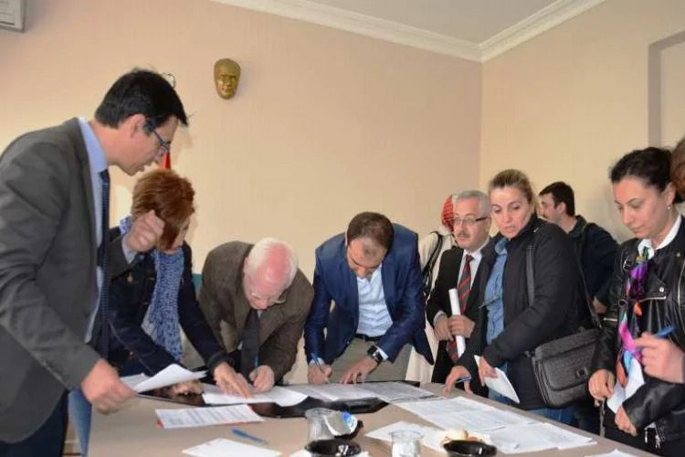 Bursa'da dev projenin imzaları atıldı