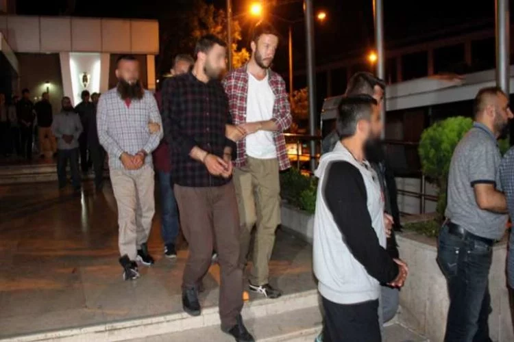 Bursa'da IŞİD operasyonu...12 gözaltı