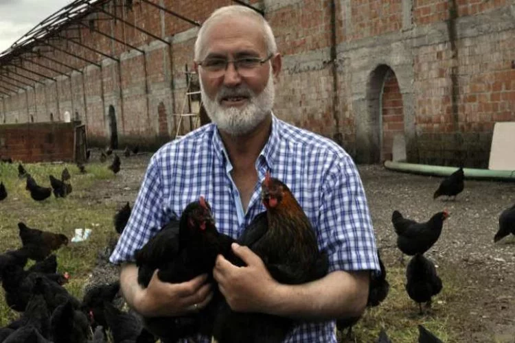 Yediği yumurtaları beğenmeyip tavuk çiftliği kurdu!