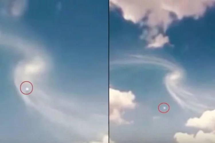 UFO iddiası sosyal medyayı salladı