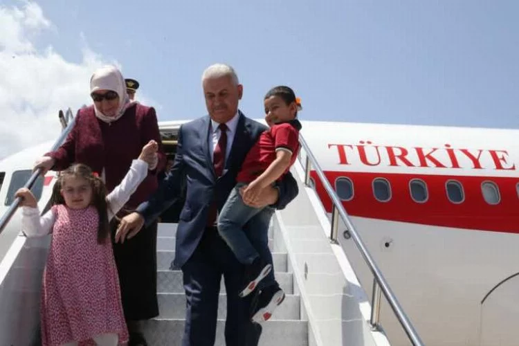 Başbakan olarak ilk kez memleketi Erzincan'da