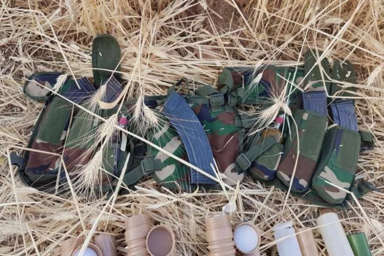 PKK cephaneliğinden Rus yapımı el bombası çıktı