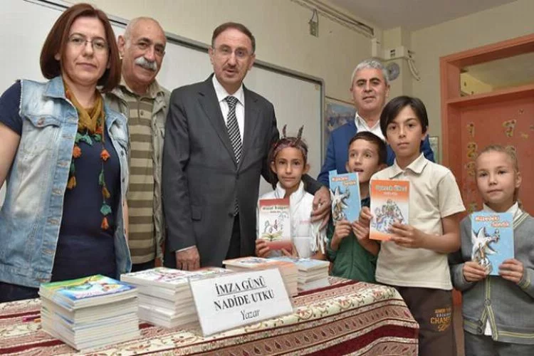 Bursa'da kırsaldaki öğrenciler kitapla buluşuyor