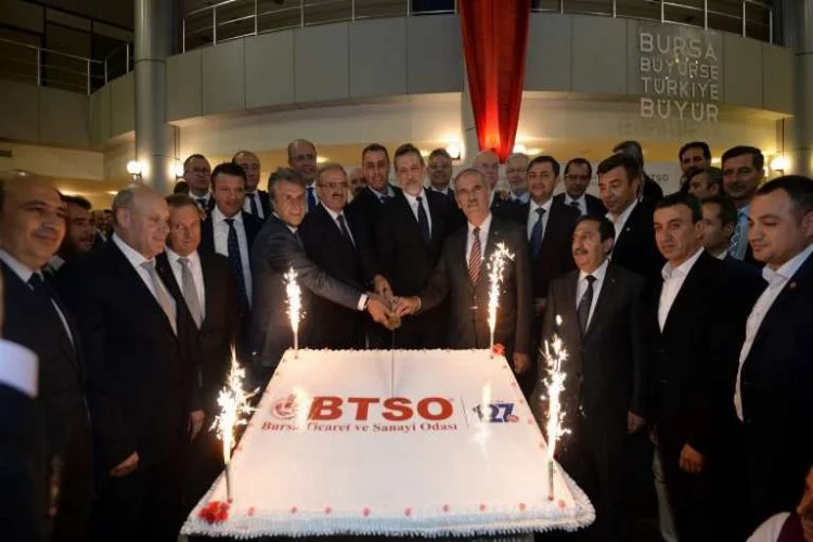 BTSO 127. yaşını kutladı