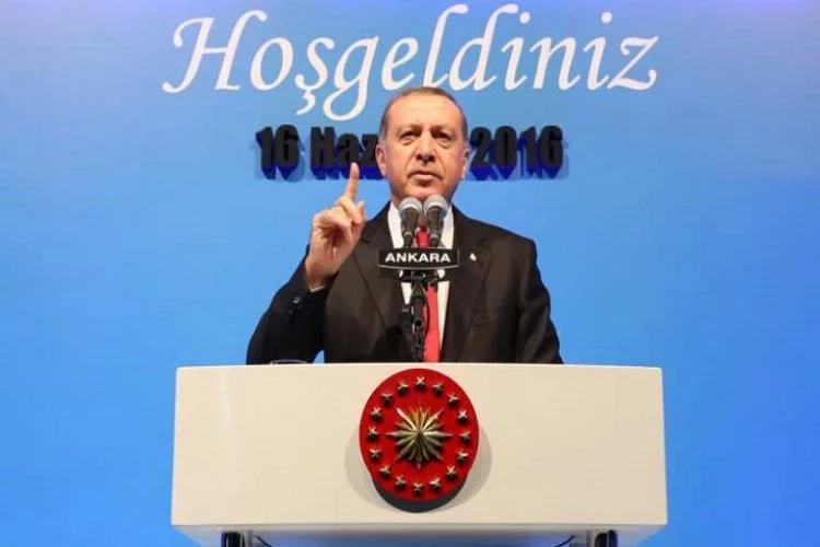 Erdoğan'dan AP'ye sert mesaj