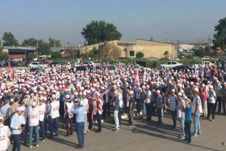 Bursa'daki dünya devi fabrikada flaş grev kararı