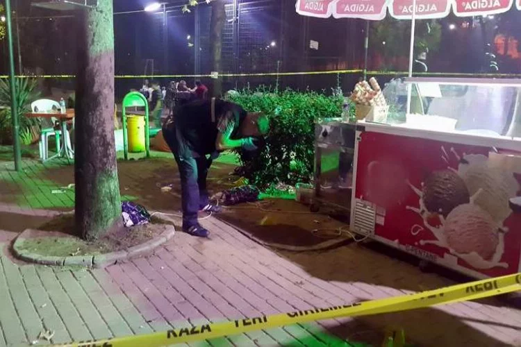 Bursa'da çay bahçesine pompalı tüfekle saldırı