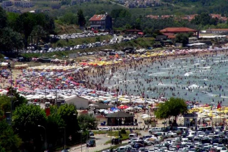 Bugün İstanbul... Şile-Ağva plajları doldu taştı