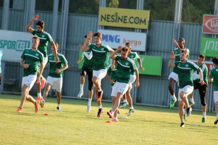 Bursaspor yeni sezon hazırlıklarını sürdürüyor