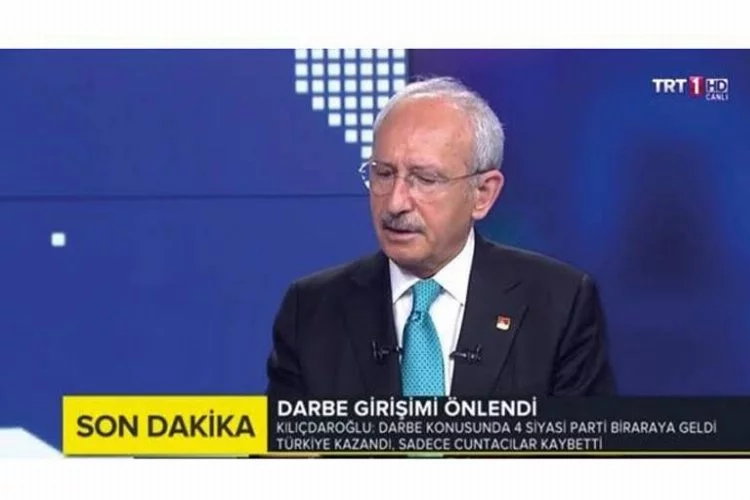 Kılıçdaroğlu yıllar sonra TRT'nin konuğu oldu