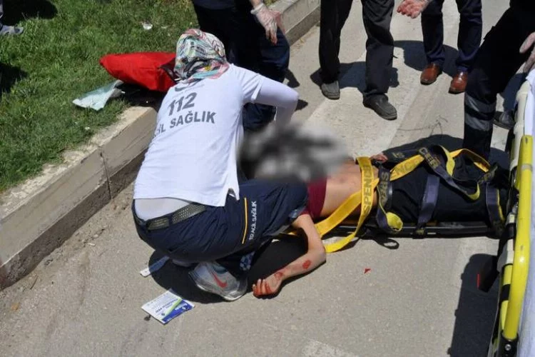 Bursa'da feci kaza! Kanlar içinde kaldı