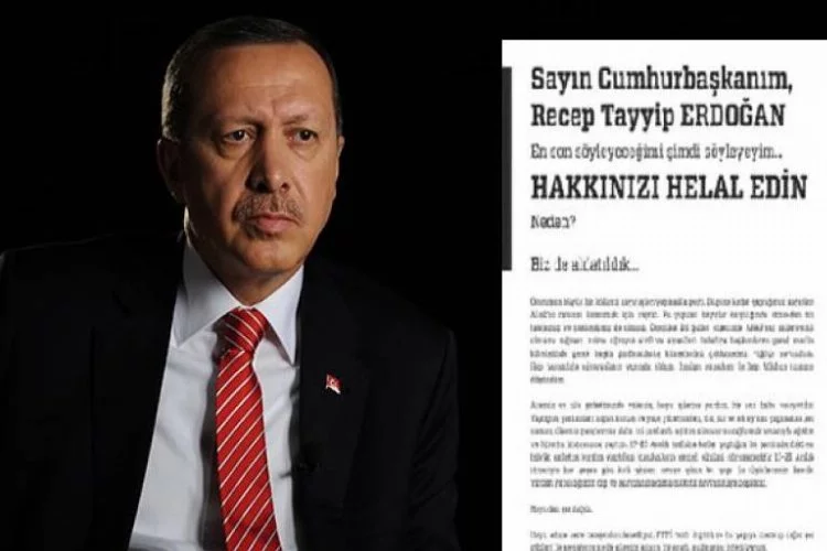 Ünlü iş adamı Erdoğan'dan ilanla özür diledi