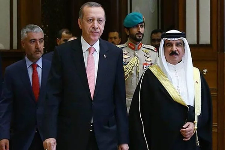 Erdoğan o lideri resmi törenle karşıladı