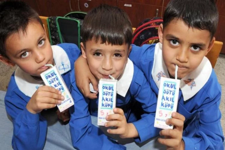  Bursa’daki okullarda süt dağıtımı yapılacak