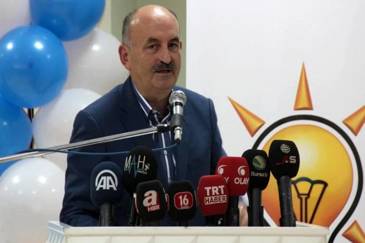 Bakan Müezzinoğlu, Bursa'da konuştu: Hainleri tasfiye edeceğiz