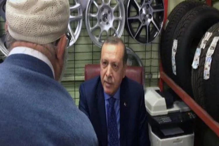 Erdoğan'ın elini fazla sıkan berber pişman oldu