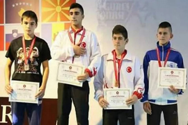 Osmangazili güreşçi Balkan Şampiyonu