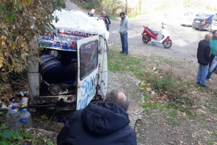 Bursa'da kamyonet kasasında şüpheli ölüm