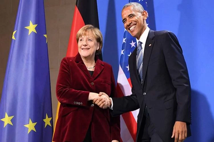 Obama’dan Merkel’e veda ziyareti