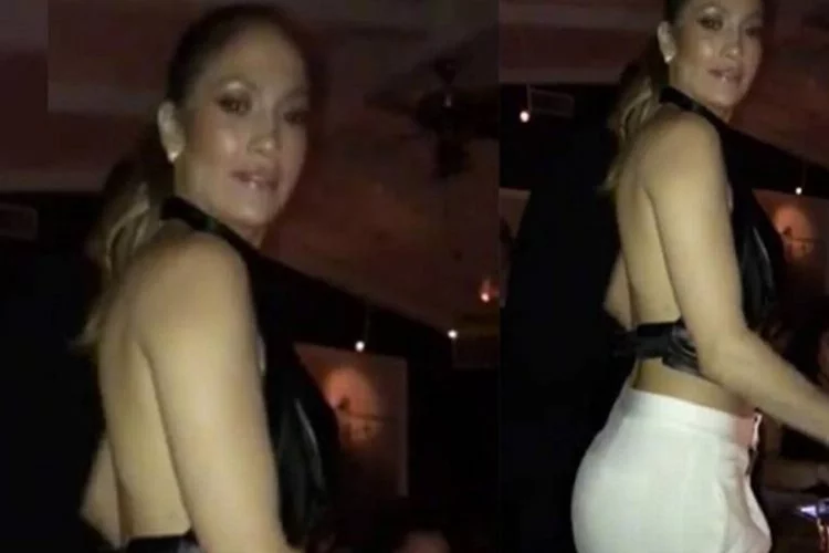 Jennifer Lopez'in seksi dansı sosyal medyayı salladı